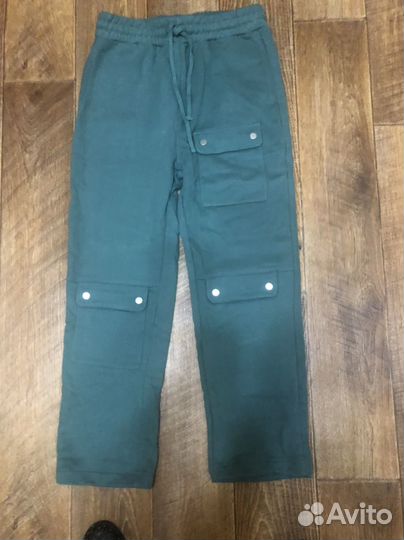 Женские штаны 3кармана спереди на клепках