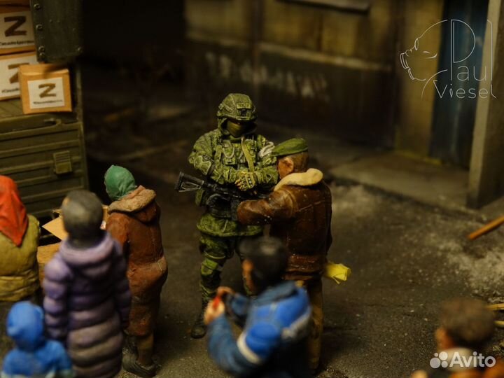 Диорама Мариуполь 2022 1:35