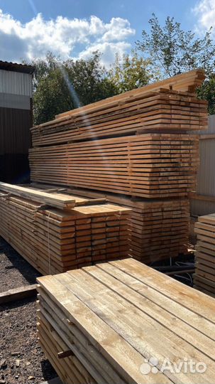 Доска обрезная 25х100х6000мм от производителя