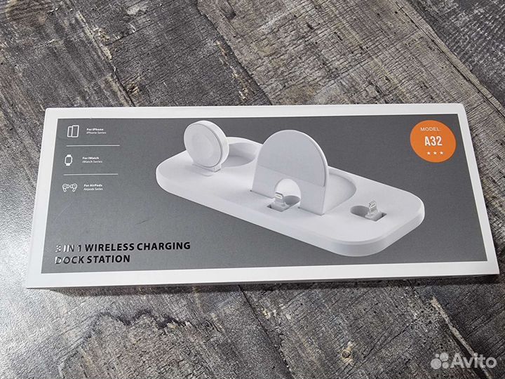 Подставка зарядка 3в1 iPhone