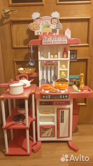 Игровой набор кухня с паром, звуком и светом