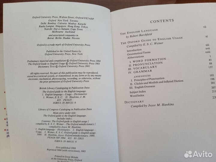 The Oxford guide to the English laguage