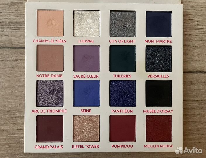 Bh cosmetics passion in paris палетка