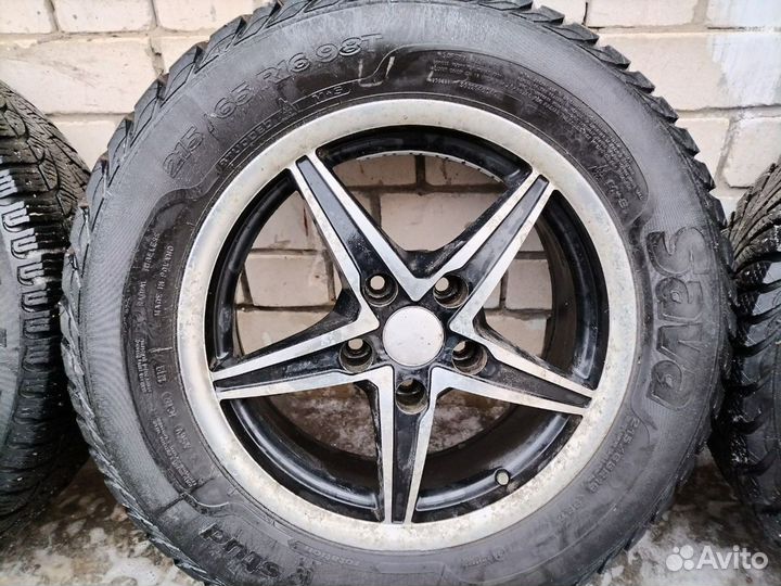 Колеса в сборе r16 зимние