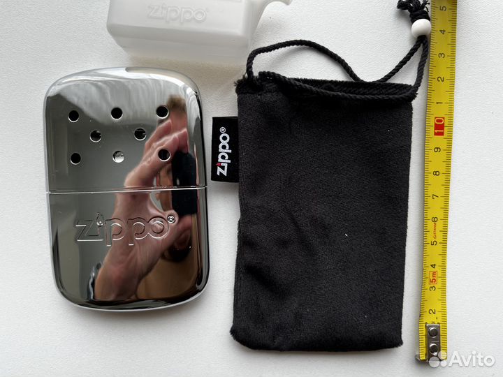 Каталитическая грелка Zippo хром, 12 часов