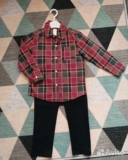 Рубашка и брюки на мальчика