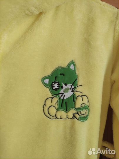 Детский махровый халат 6-8 лет