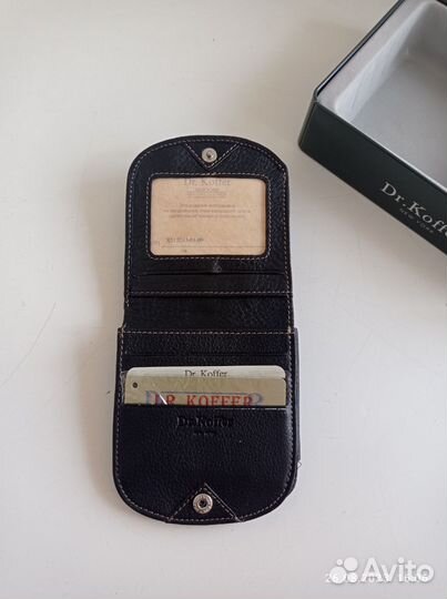 Кошелек мужской Dr. Koffer оригинал натур. кожа