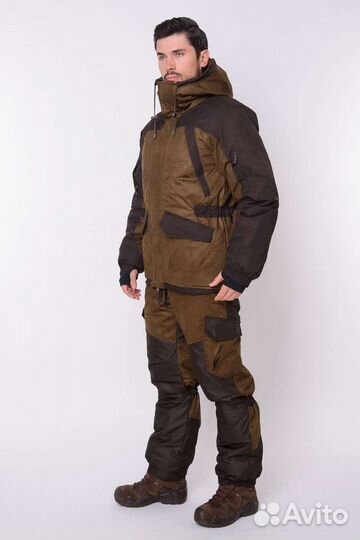 Костюм горка Зимний Triton -40 замша