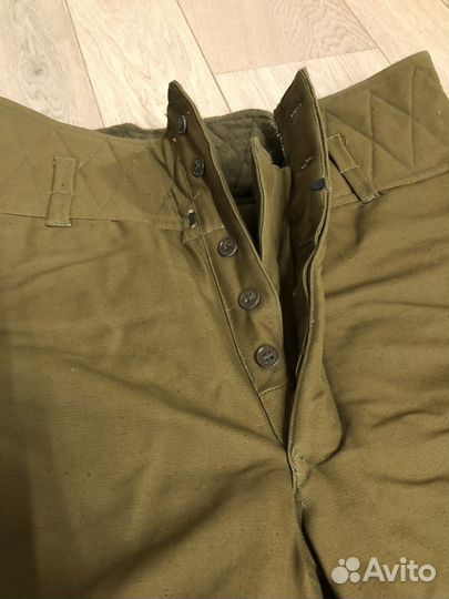 Офицерские утепленные брюки СССР 54 размера