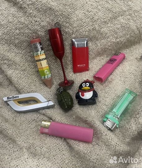 Мини коллекция зажигалок
