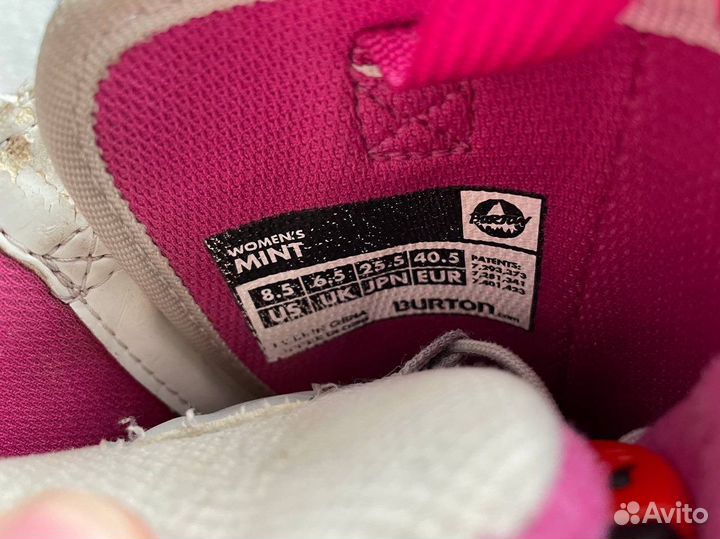 Ботинки для сноуборда 38-39eur Burton женские