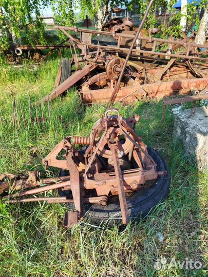 Окучник и плуг и косилка