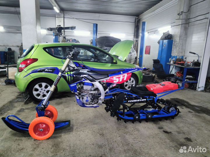 Сноубайк snowbike кубена 127 спорт