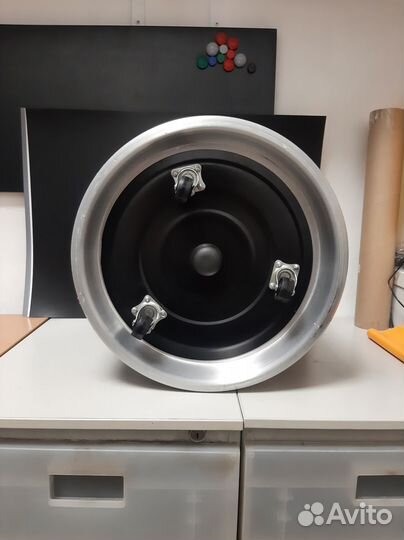 Кашпо металлическое Edel Weiss (50л)