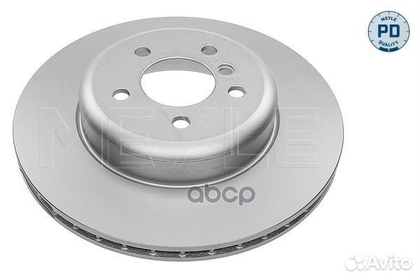 Диск тормозной BMW 3(F30) 10- задний вент.D 345