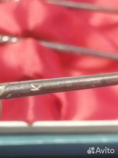 Чайные ложки мельхиор СССР 6 шт