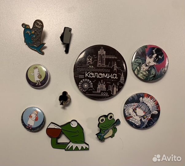 Значки и пины