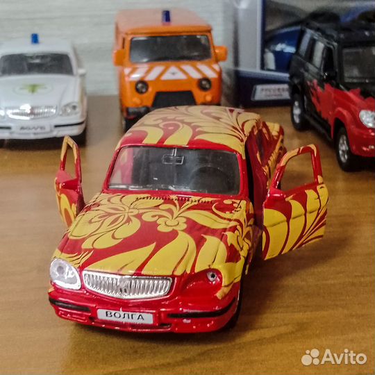 Модель газ 31105 Волга (русские узоры)