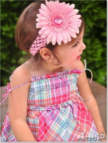 Новые повязки на голову герберы