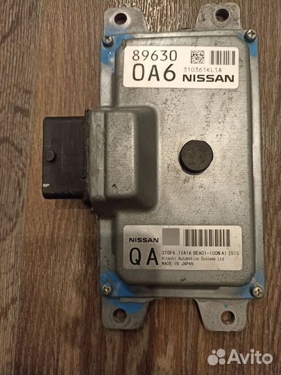 Блок управления CVT вариатором Nissan Qashquai 2+