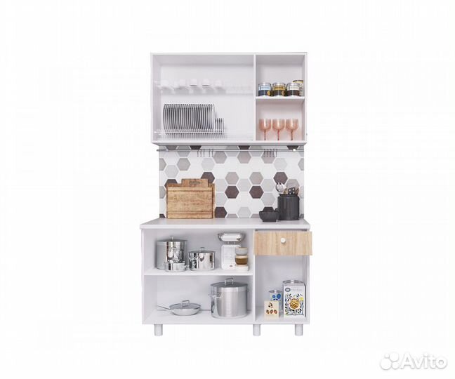 Кухонный гарнитур 120 см Сонома