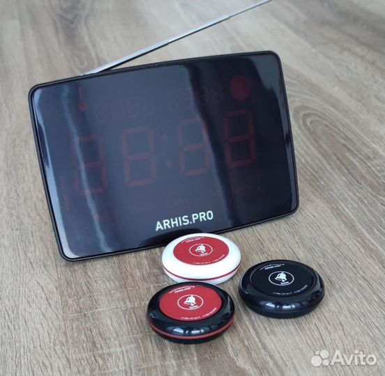 Комплект табло и кнопка вызова официанта