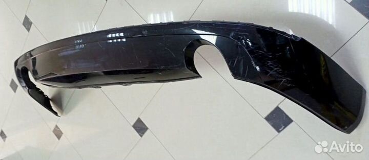 Накладка заднего бампера Audi A8 (D4) 2009-2014
