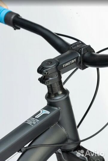 Велосипед горный timetry TT322 черно-фиолетовый