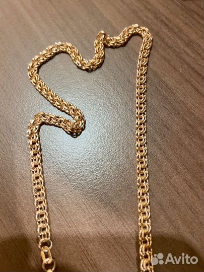 Золотая цепь 45см
