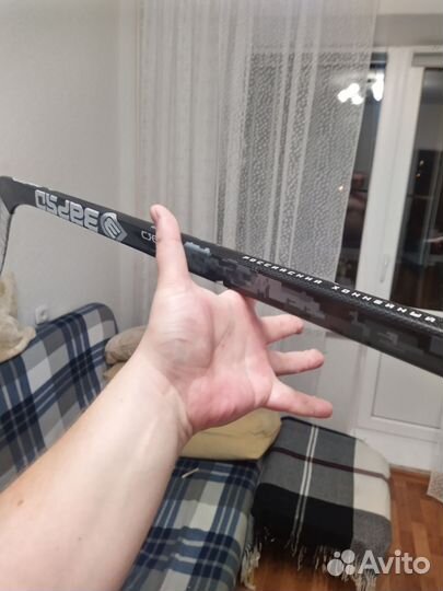 Клюшка хоккейная левый хват взрослая заряд т 90