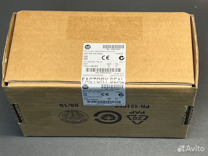 Allen-Bradley 1766-L32bxba Контроллер, новый, 1 шт