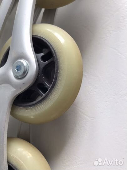 Роликовые коньки женские 40-41р.+защита