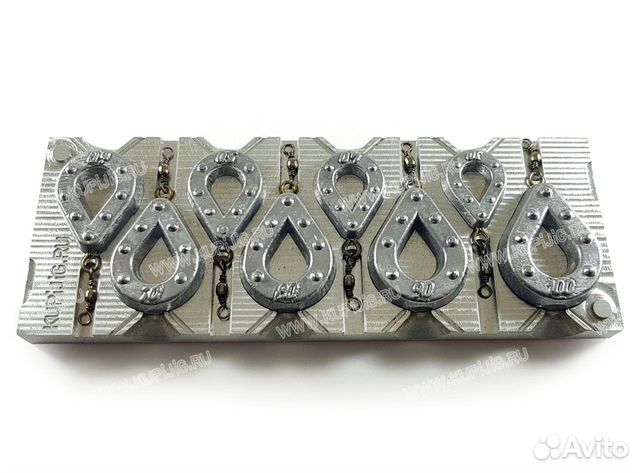 Форма для литья грузил 