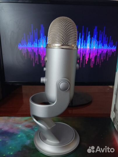 Микрофон Blue yeti grey