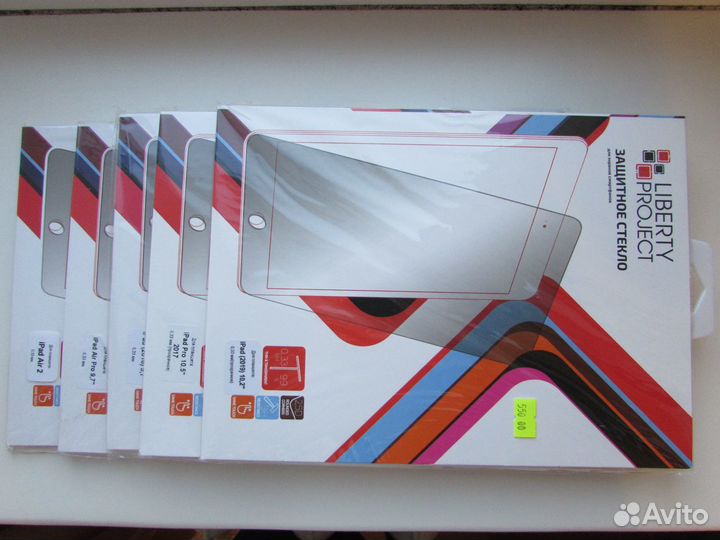 Защитные стёкла для планшетов iPad, Dexp, Huawei