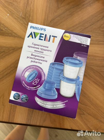 Контейнеры для хранения молока Philips Avent