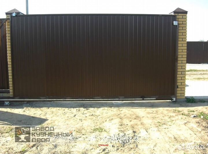 Ворота откатные с гарантией