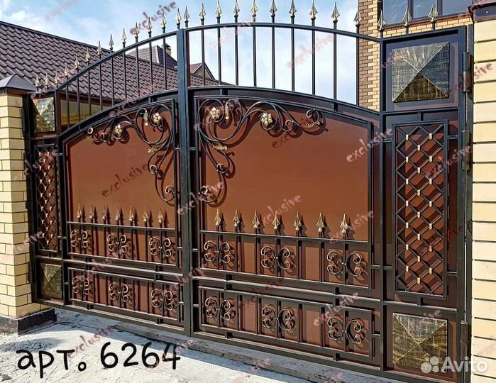 Кованые ворота