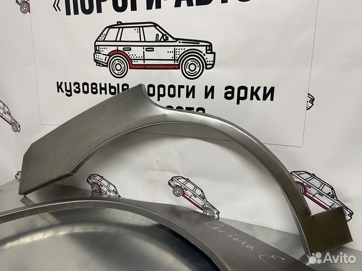 Toyota Carina E ремонтные арки задних крыльев левы