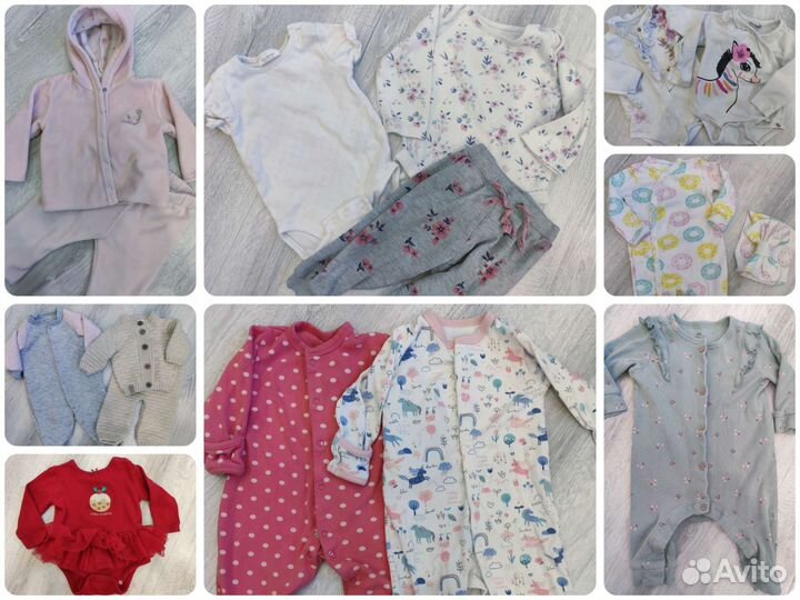 Пакет фирменных вещей 6 мес на девочку