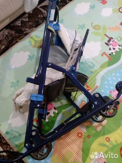 Детские санки - коляска ника
