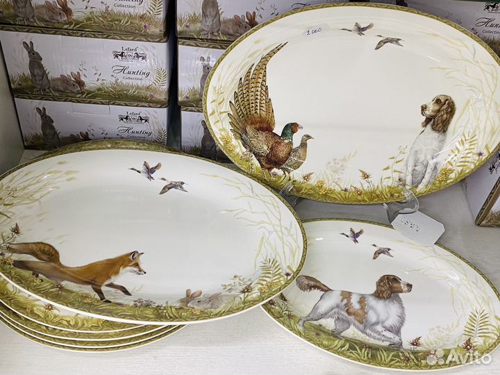 Набор столовой посуды Охота