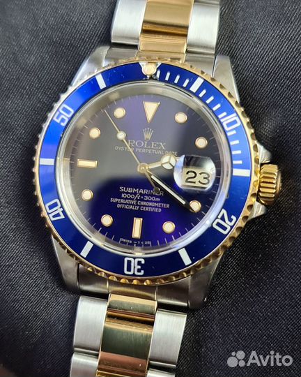 Rolex Submariner 16613 Blue Dial 16613