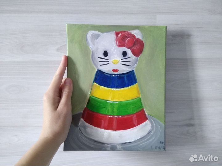 Картина оригинал на холсте в детскую