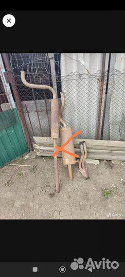 Глушитель,резанотор,штаны комплектом ваз 2109