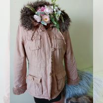 Парка куртка теплая карго 44-46 в стиле Сибирия