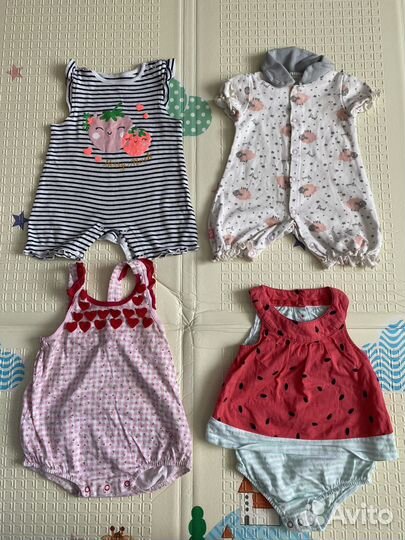 Вещи для девочки пакетом 56-68