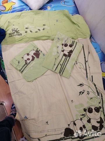 Комплект постельного белья в кроватку