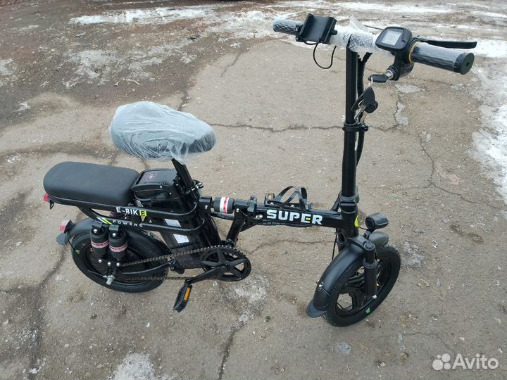 Электровелосипед складной